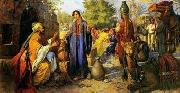 unknow artist Arab or Arabic people and life. Orientalism oil paintings  245 painting